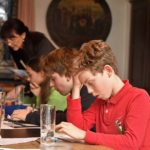 Kreative Schreibwerkstatt im Allotria-Gewölbekeller des Münchner Künstlerhauses
Geschichten hinter historischen Mauern
Foto:Marcus Schlaf, 02.02.2018